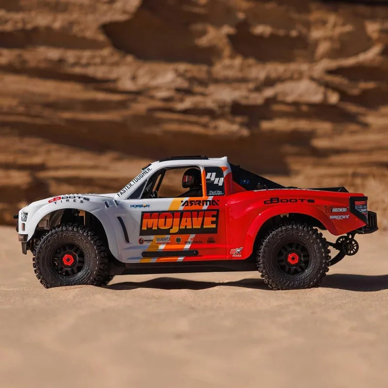 RC Truck 4X4 (Battery and Charger Not Included), White/Red