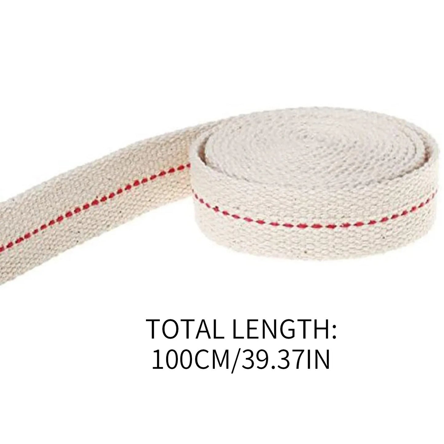 1Meter/Roll Kerosene Lamp Wick Braided Cotton Handmade Kerosene Oil Based Lanterns Supplies