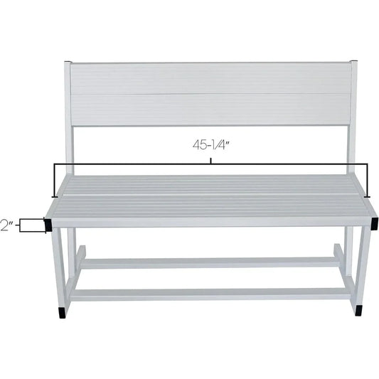 Aluminum Universal Patio and Dock Bench