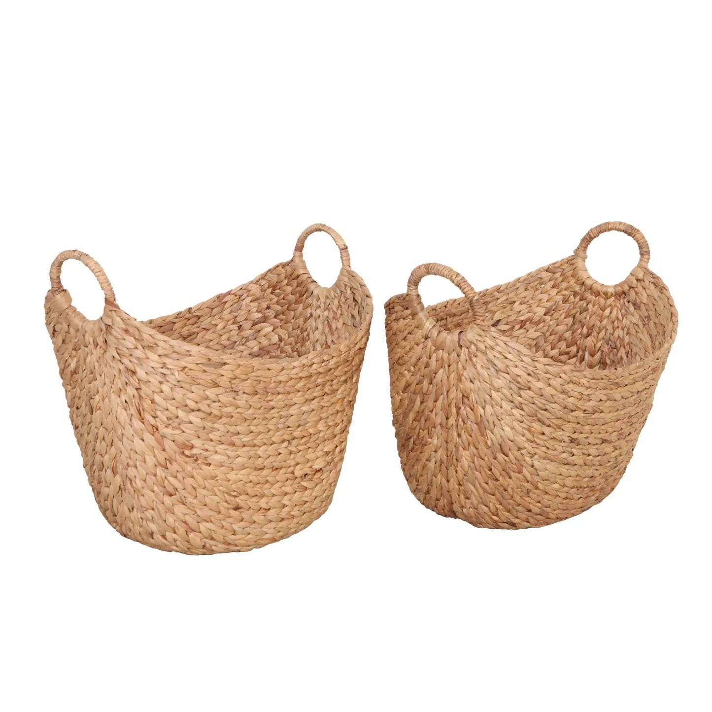 Set of 2 oversized baskets, perfect for toys, camping supplies.