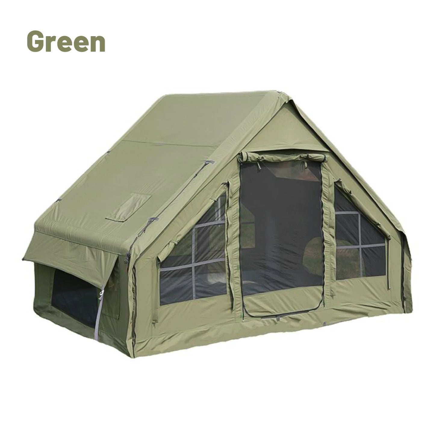 Inflatable Tents, Luxury Camping Tents, With Stove Plug, 4/6/8 Person Family