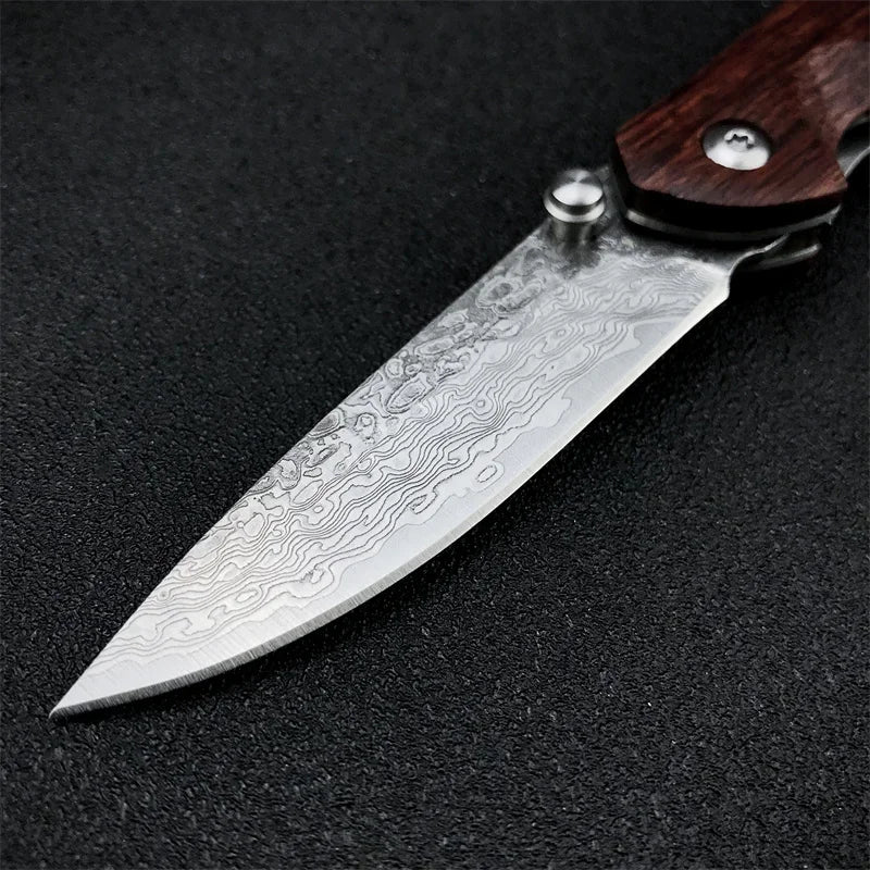 Steel Pocket Knife Outdoor hunting camping multi-purpose men's gift