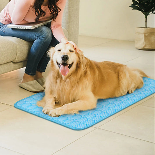 Pet Cooling Mat Cushion Summer Sleeping Bed