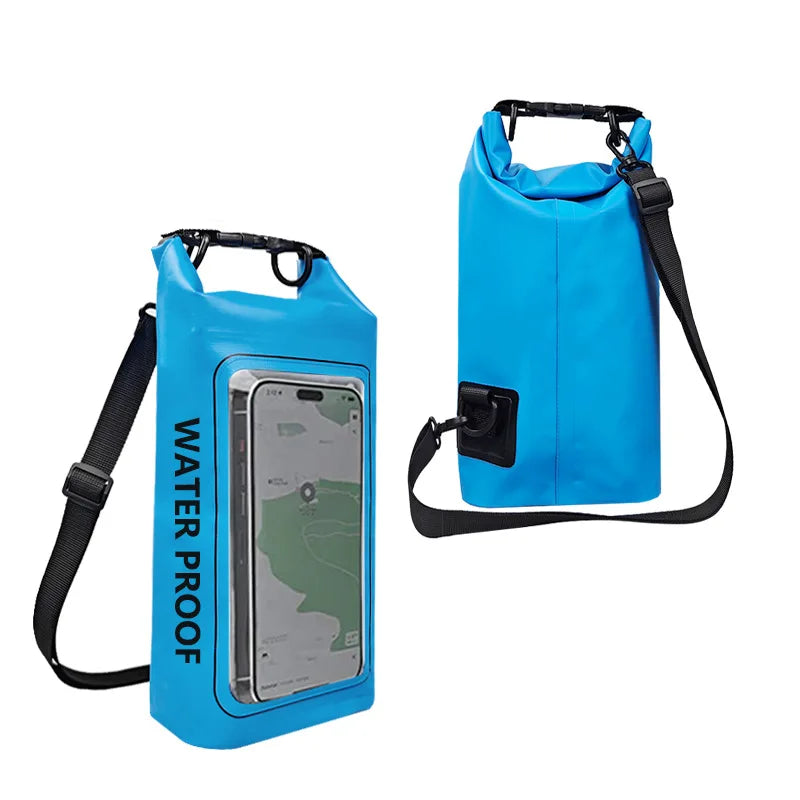 2L Waterproof Bag Outdoor Phone Touch Screen Storage
