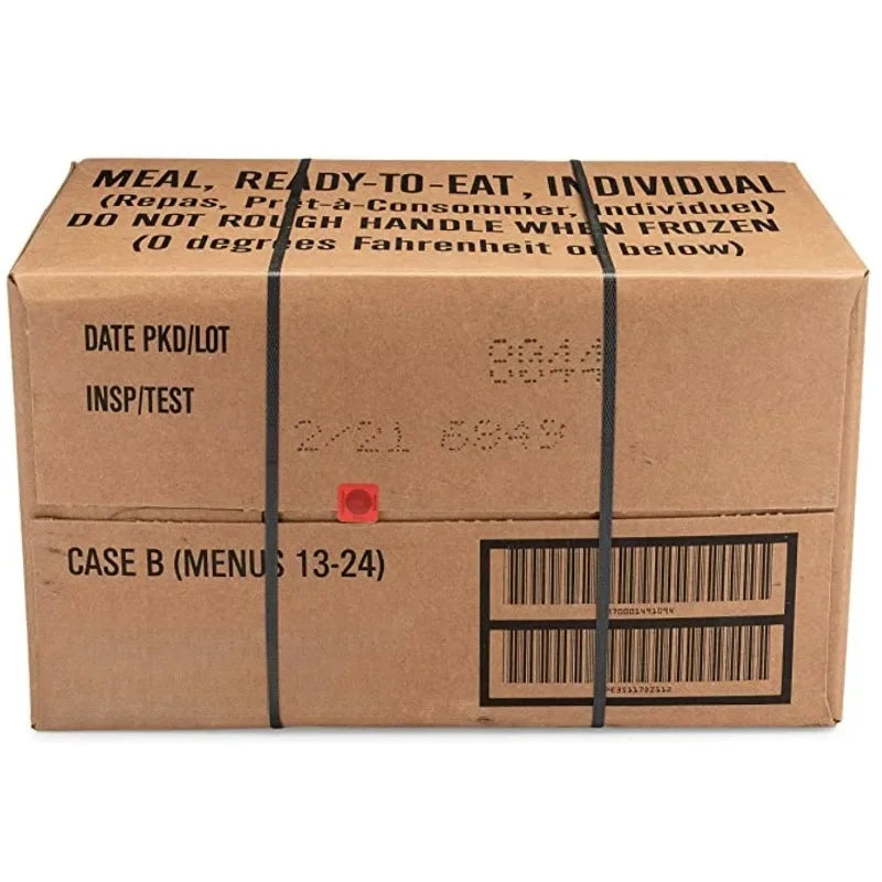 .24ct US Surplus MRE Meals Ready to Eat 1-24 Camp Kitchen›Freeze-Dried Food