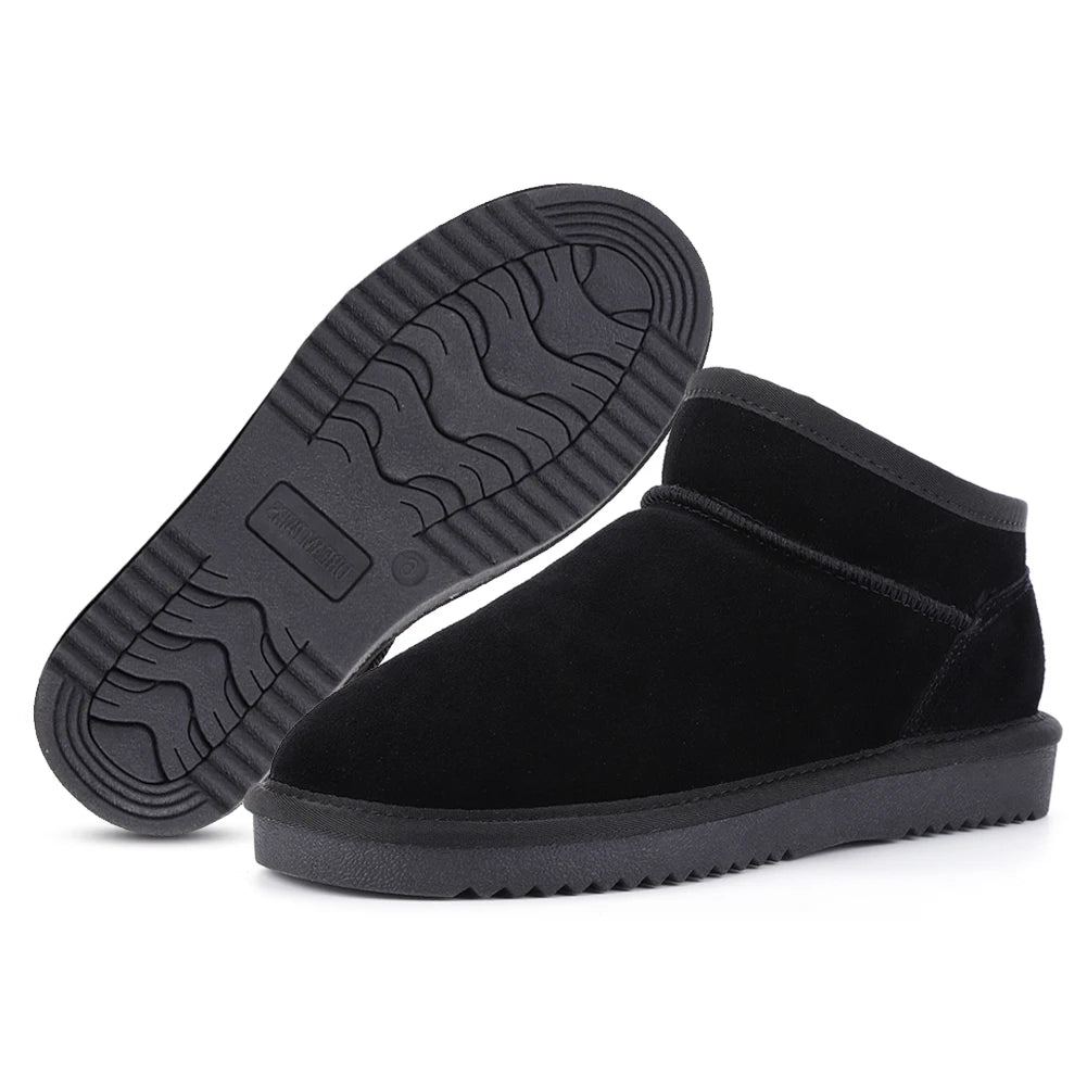 Women Snow Boots Warm Winter Booties Water Resistant Slip On