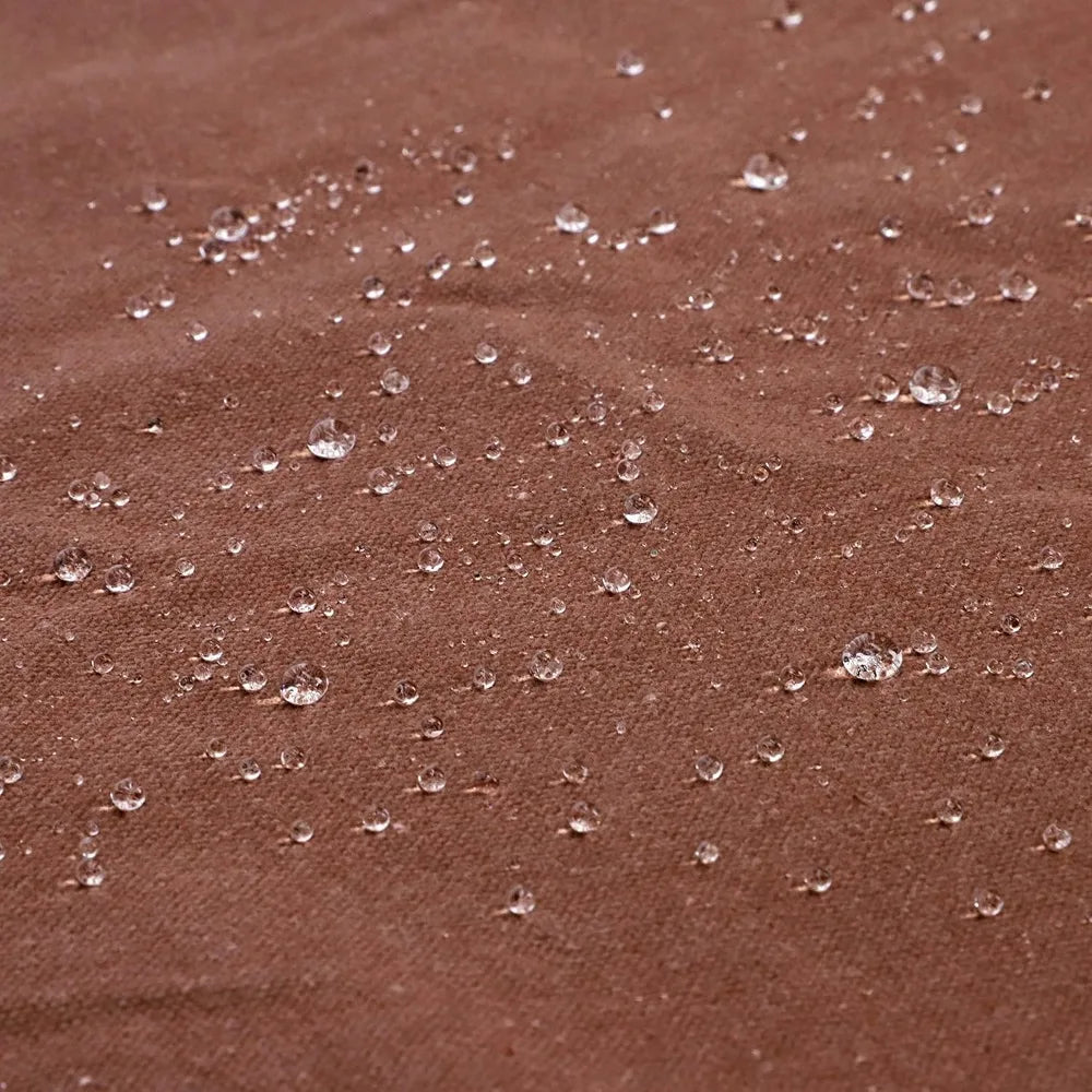 Canvas Tarp Heavy Duty Waterproof UV Resistant, Cloth Tarp