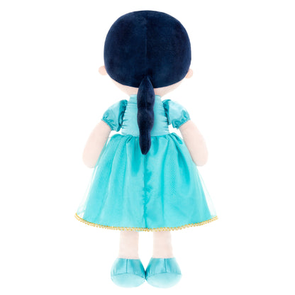 16 inches Plush Dolls Baby Girls Toys in Green for Christmas Gifts Children's Day Gifts