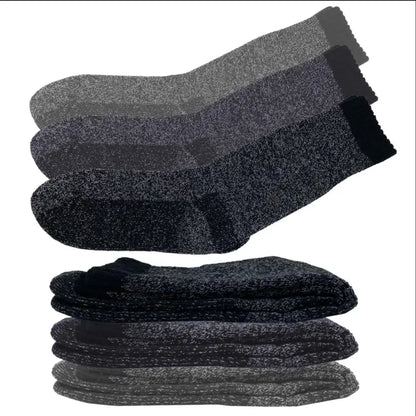 Men Winter Socks Thick Thermal Insulated  Heated Sox For Cold Weather Outdoor Activities