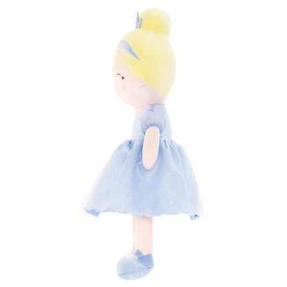 16inches Plush Doll Girls Manor Princess Toys Pale Blue Christmas Gifts for Baby Girls