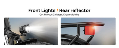 750W E26 Electric Bike for Adults | 48V 10.4Ah Removable Battery, Top Speed 20MPH, 26''X2" Standard Tire, 7-Speeds