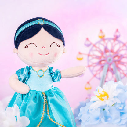 16 inches Plush Dolls Baby Girls Toys in Green for Christmas Gifts Children's Day Gifts