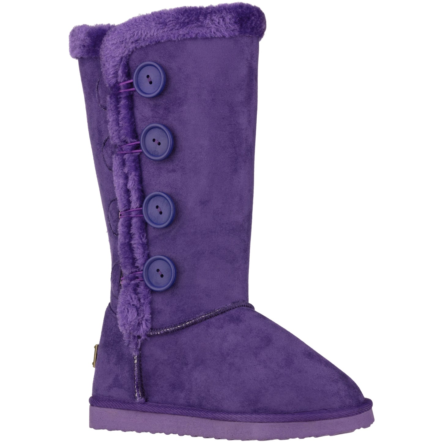 Women's Snow Boots Fleece Lined Solid Color Mid-Calf Flat Snow Boots Fur Lined Winter Boots