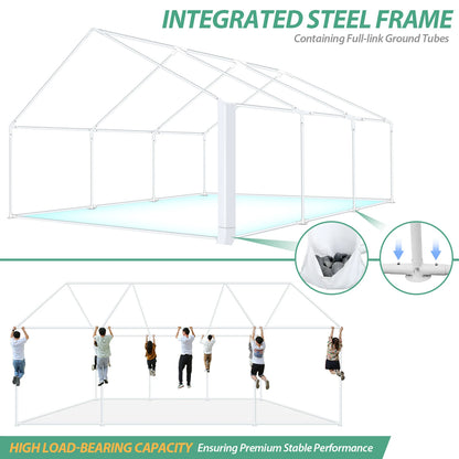 20x20ft Tent Heavy Duty for Parties Waterproof, Wedding and Event Canopy with Removable Sidewalls