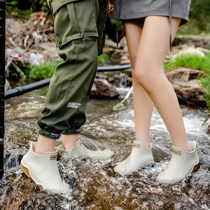 Outdoor Non-slip Rain Boots,  Waterproof Shoes, Rain Rubber  Water Shoes Fishing Shoes
