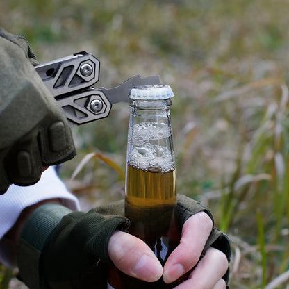 21 in 1 Multi Function Pliers Stainless Steel Portable Pocket Knife with Sheath for Outdoors Survival Camping