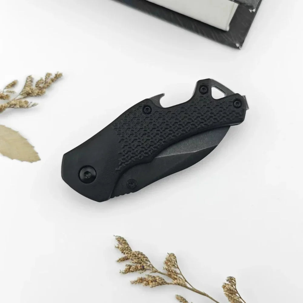 Portable Pocket Knife Steel Blade Nylon Fiber Handle Outdoor Camping Survival Tactics Hunting Knife Gift