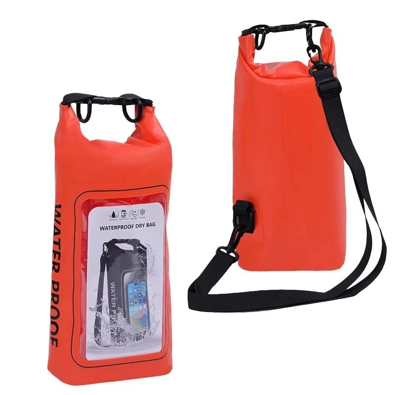 2L Waterproof Bag Outdoor Phone Touch Screen Storage
