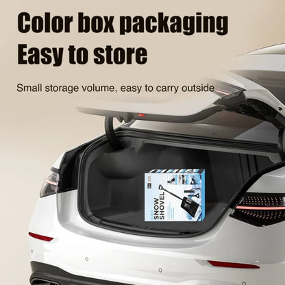 Snow Shovel 2025 New Upgrade Large Capacity Lightweight Aluminum Portable Snow Shovel