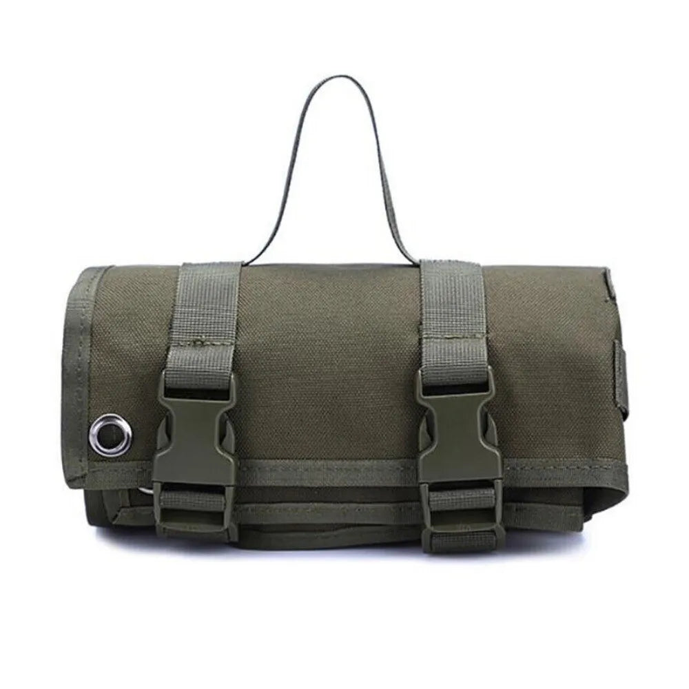 Waterproof Thin Mat Non-Slip Durable Hunting Mats for Shooters Tactical Roll Up Padded  Nylon Mat