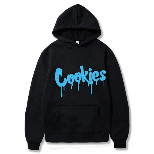 anime cookie printed cotton men's sweatshirt hoodie