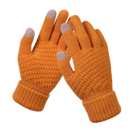 Touch Screen Cold Weather Gloves Daily Outdoor Snow Gloves for Cycling Running Driving Hiking MIAO-US