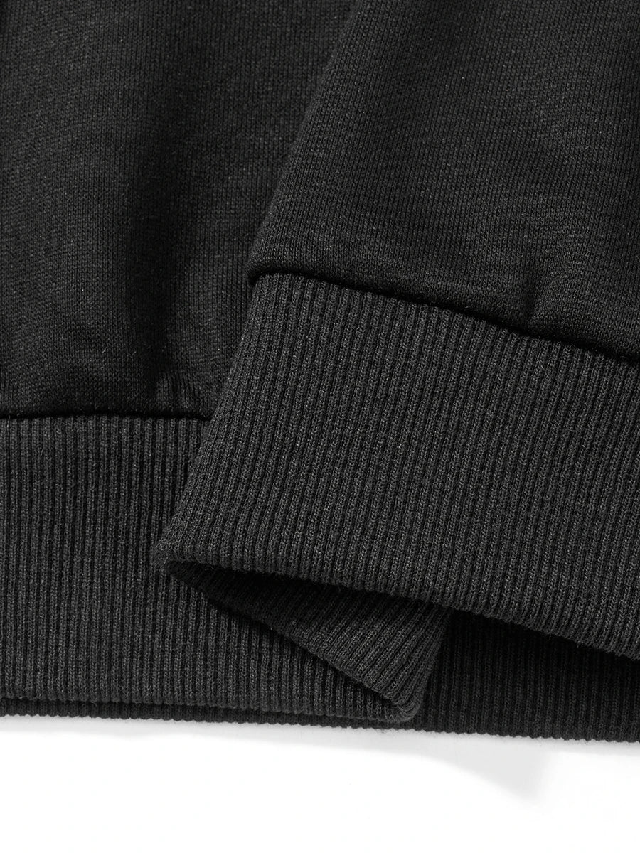 Women Vintage Sweatshirt Grunge Star Print Loose Fit Hooded Tops Autumn Long Sleeve Oversized Shirt