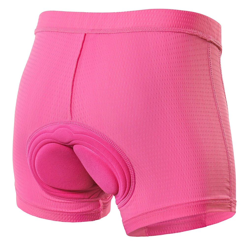 Women Bike Underwear 3D Padded MTB Bicycle Cycle Biking Underwear Shorts