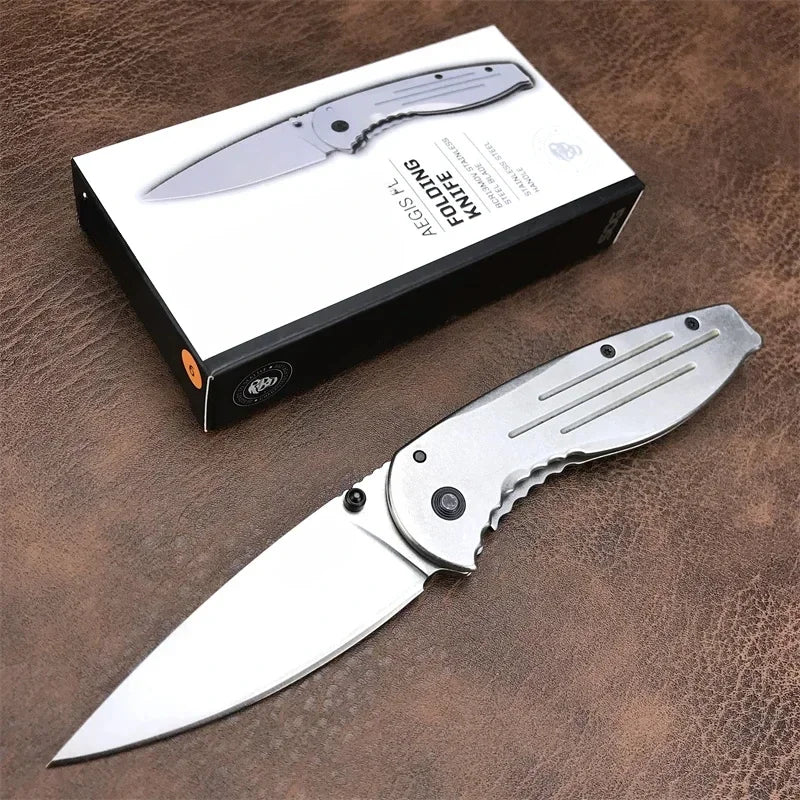 Folding Knife Steel Blade Outdoor Tactics Hunting Camping Hiking