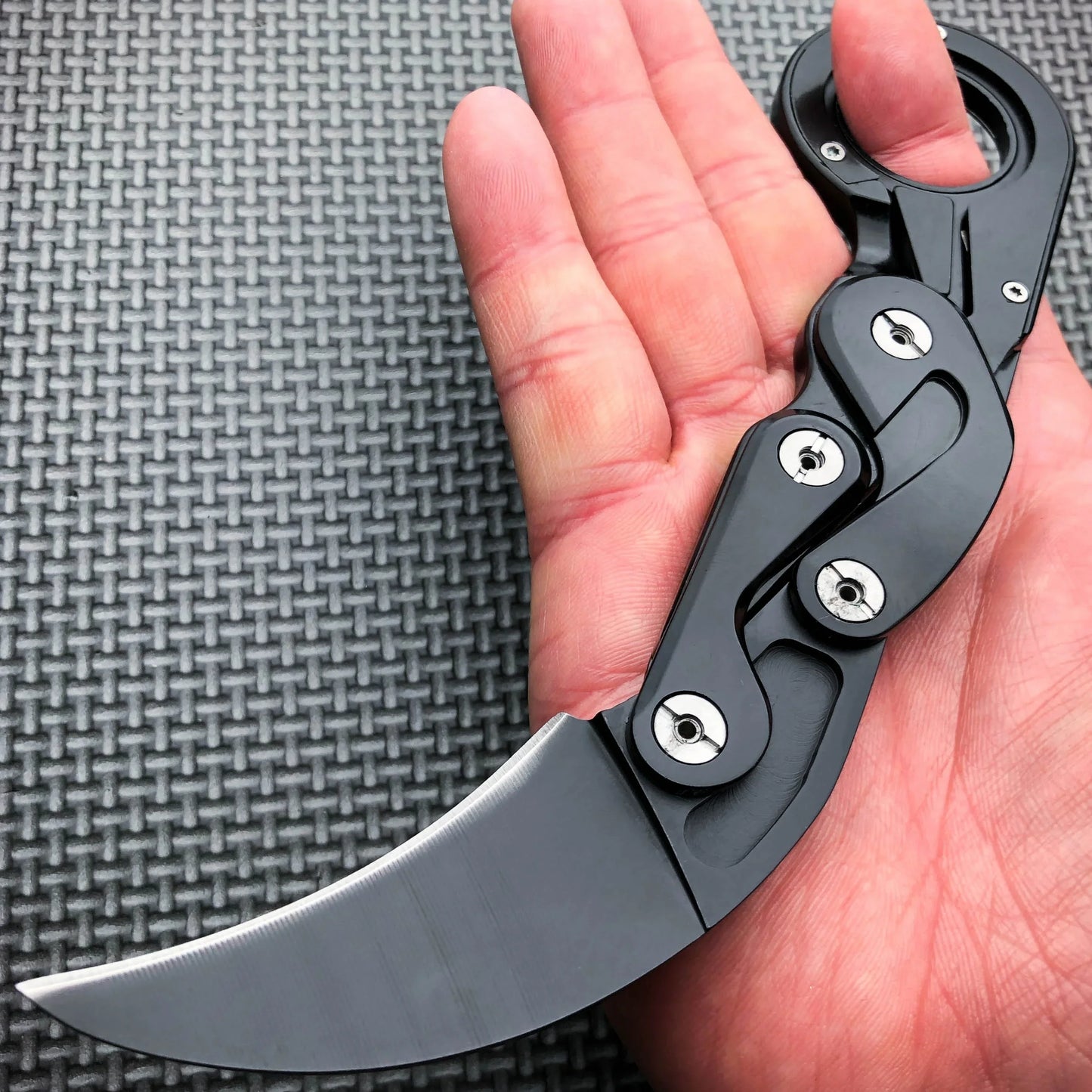 Pocket  Knife All-steel Claw Mechanical Paw Knives  Multi Tool  Camping