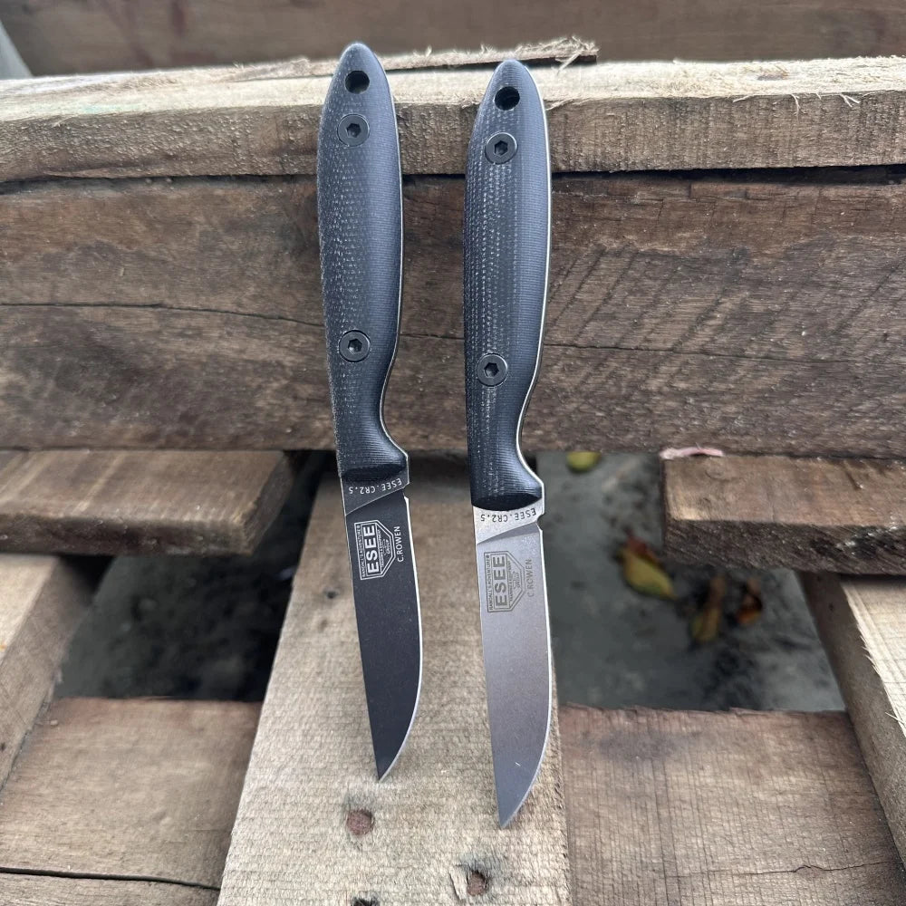 Portable Small Straight Knife  Steel Blade  Handle Outdoor Camping Wilderness  Hunting Knife Men's Gift