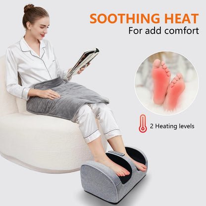 Foot massage machine leg massager electric heating Christmas gifts, Valentine's Day gifts,