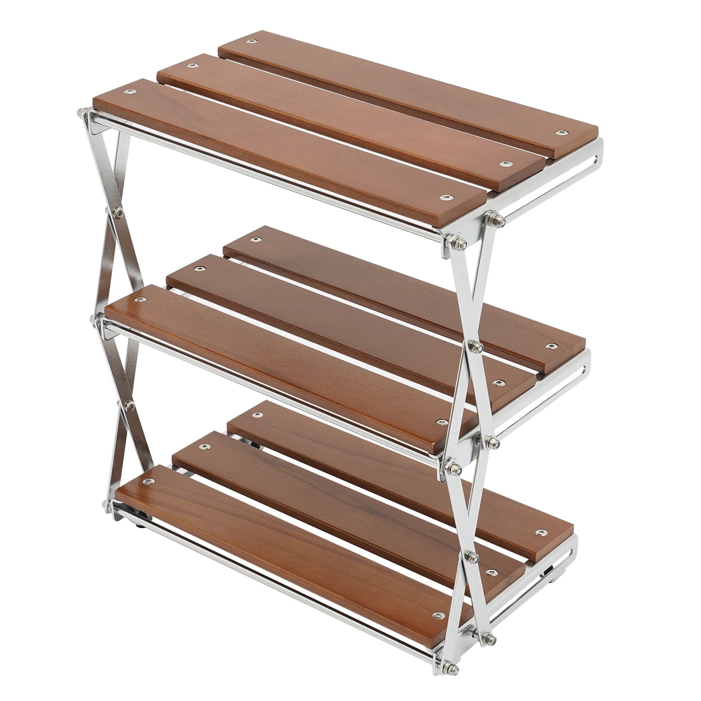 Camping Kitchen Table Picnic Cabinet Folding Cooking Storage Rack Portable