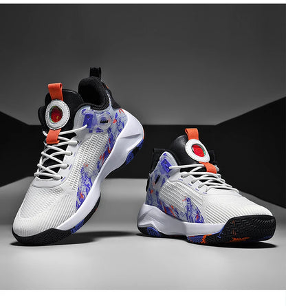 Men's basketball shoes walking and running shoes breathable and comfortable men's sports shoes trendy and fashionable basketball
