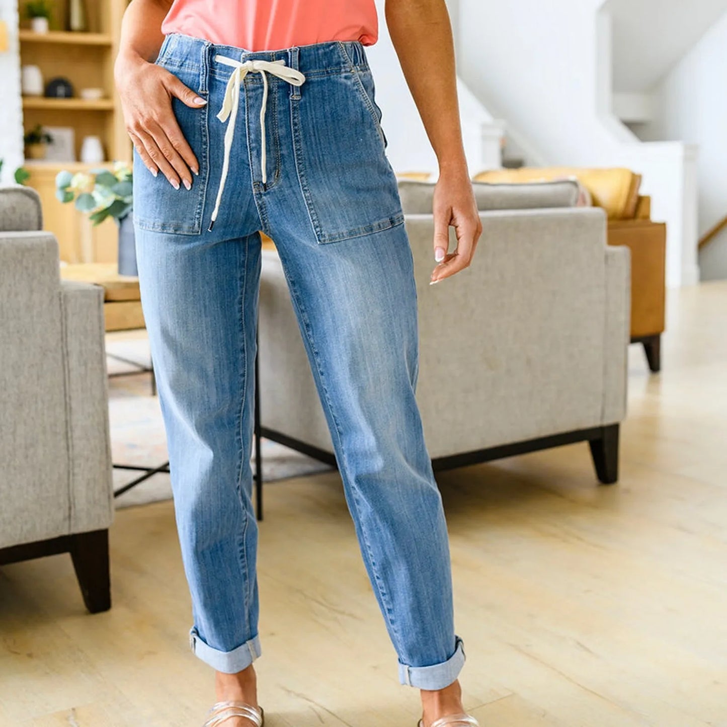 Women's Push Up Elastic Skinny Jeans Slim Fit Pants For Women Sweatpants Fashion Denim Pants Trousers