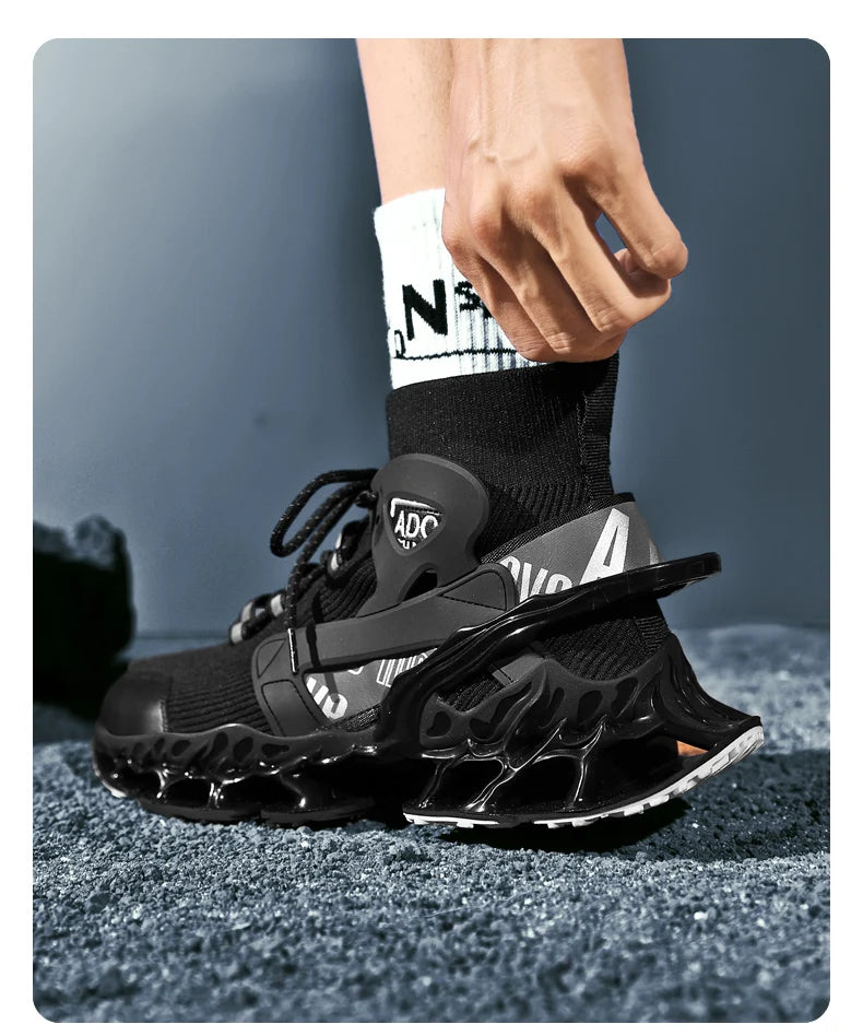 Men's Breathable Walking Tennis Running Shoes Blade Fashion Sneakers