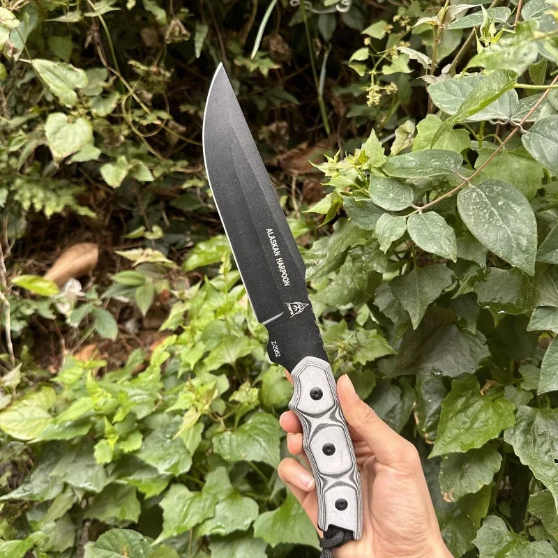 High-end fixed blade outdoor hunting Camping Hiking pocket Knife