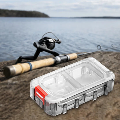 Fishing Tackle Box Waterproof Double Side Storage Container Accessories Organizer Case for Hook Lure
