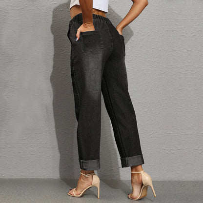 Women's Push Up Elastic Skinny Jeans Slim Fit Pants For Women Sweatpants Fashion Denim Pants Trousers