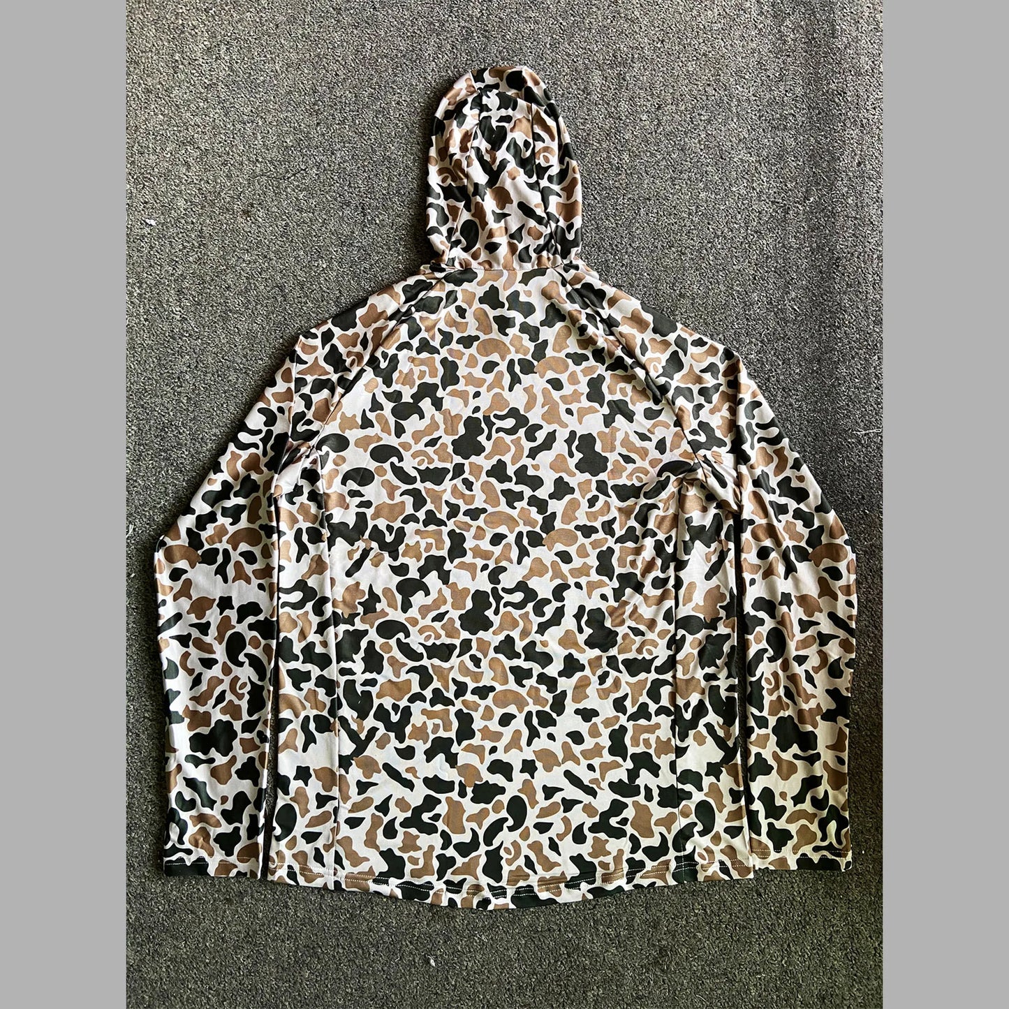 Hoodie Shirt Men Long Sleeve Sun Protection Hunting Jersey Performance Fish Gear