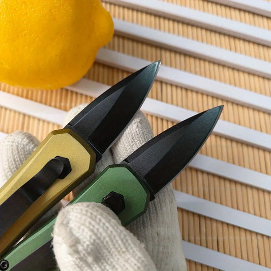 Outdoor Pocket Mini KnifeSteel Blade Aluminum Alloy Handle, Portable Multi-purpose Tools