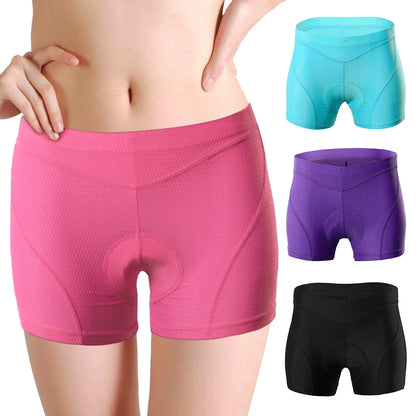 Women Bike Underwear 3D Padded MTB Bicycle Cycle Biking Underwear Shorts