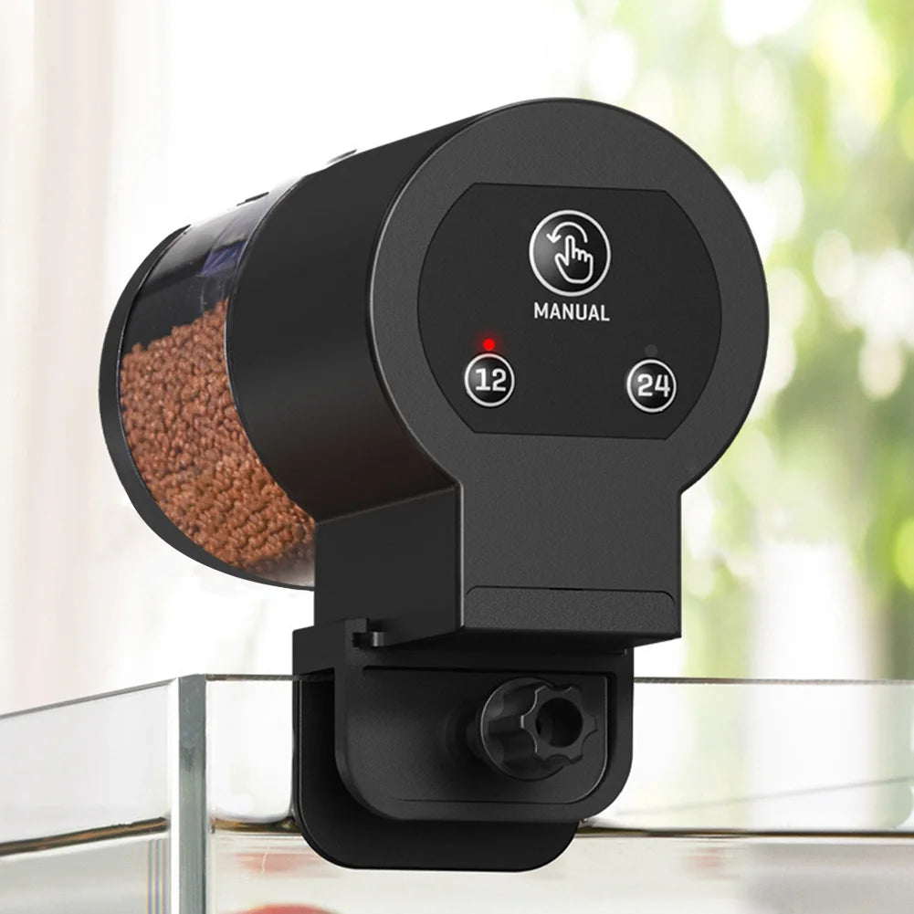 Automatic Fish Tank Feeder Large Capacity Timer Food Dispenser