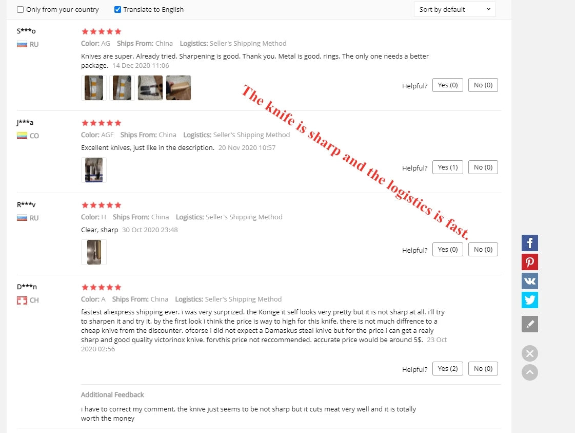 Kitchen Knives Set Laser Damascus Pattern Chef Knife Sharp Cleaver Slicing Utility Knives Tools