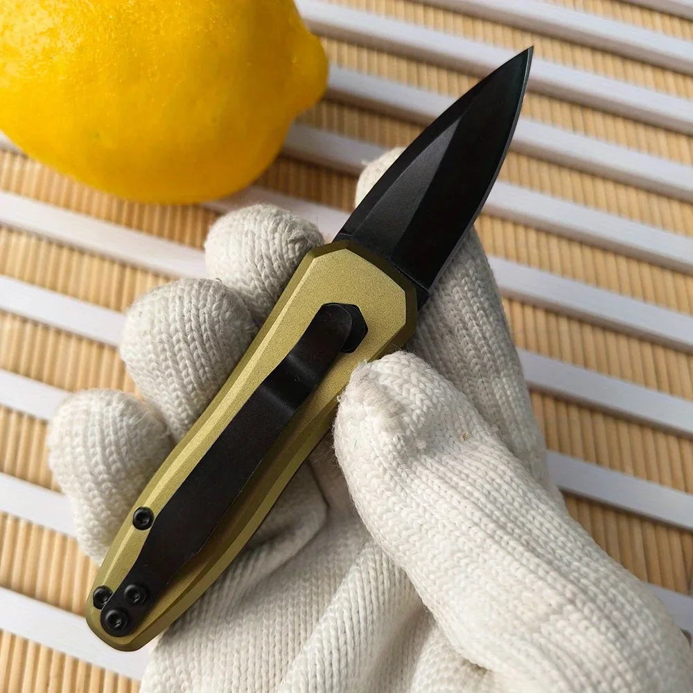 Outdoor Pocket Mini KnifeSteel Blade Aluminum Alloy Handle, Portable Multi-purpose Tools