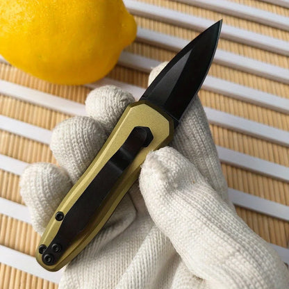 Outdoor Pocket Mini KnifeSteel Blade Aluminum Alloy Handle, Portable Multi-purpose Tools