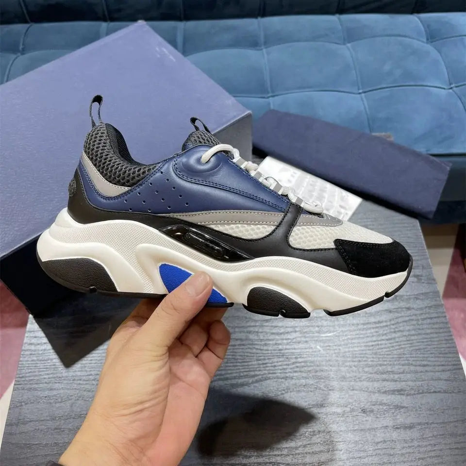 Men Running Shoes Outdoor Women Road B22 Casual Jogging Sneakers Cushioned Stretch Thick-Soled Marathon Shoes