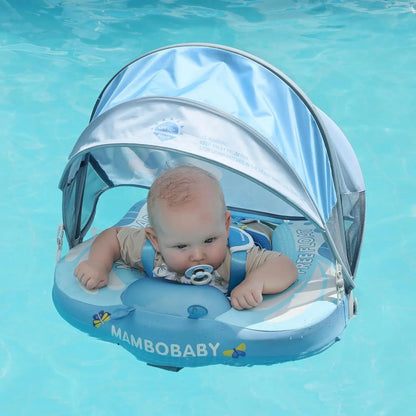 Float  Swim Float with Canopy Solid Infant Swim Trainer  3-24 Months