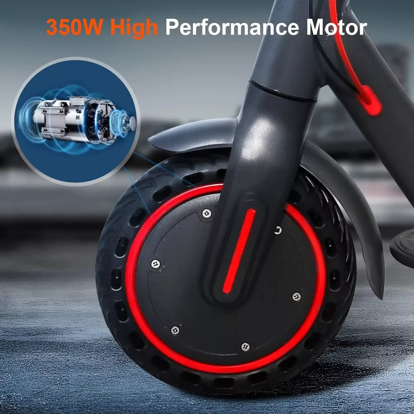 Electric Scooter 350W 25KM/H APP Smart Control  8.5inch tire Folding Electric Scooter 20KM Max Range for Adult