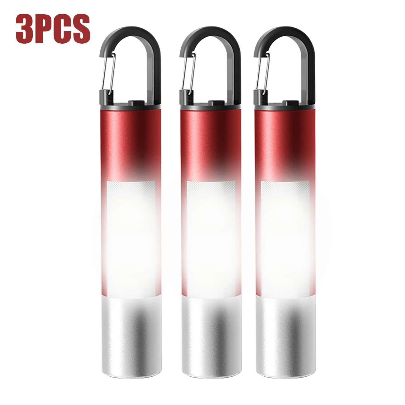 LED Super Bright Flashlight  Mini Portable USB Rechargeable